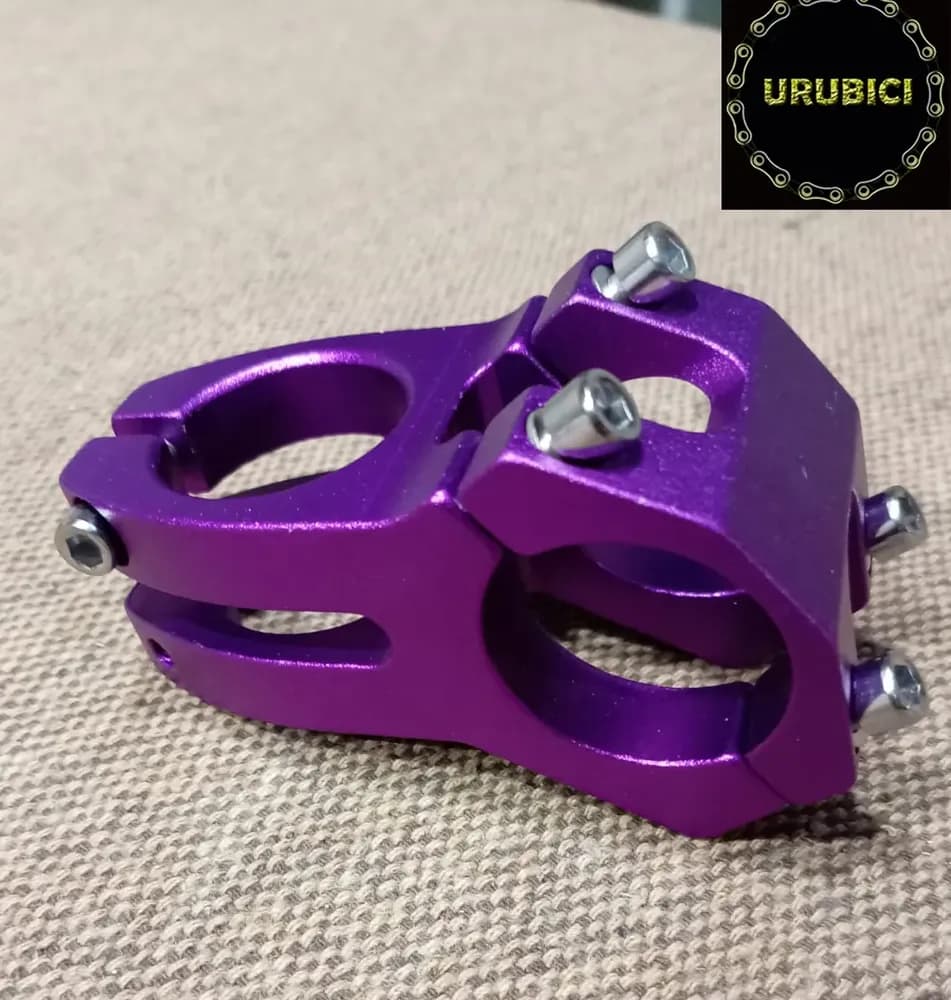 Manubrio Mtb Violeta + Potencia 45mm + Pedales Pvc - Urubici