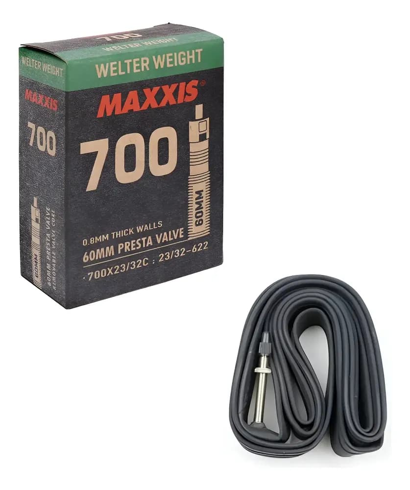Cámara Maxxis 700 x 23/32 — Presta 60mm