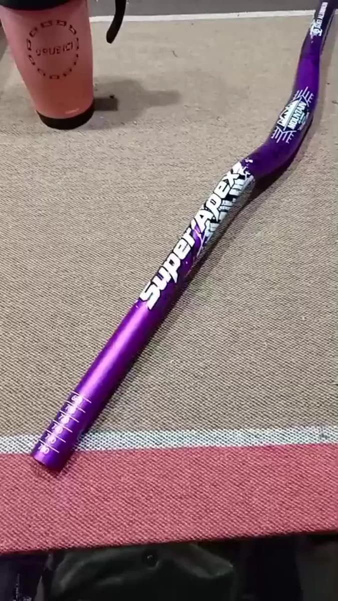 Manubrio Mtb Violeta + Potencia 45mm + Pedales Pvc - Urubici